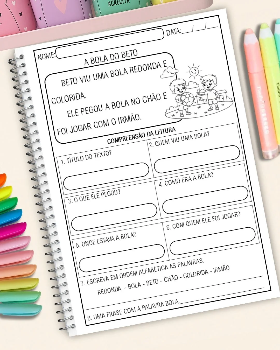 Leiturinhas 1º Ano – Leitura e Interpretação — amostra 2: O Leiturinhas 1º Ano é um material em PDF cheio de textos curtos,…