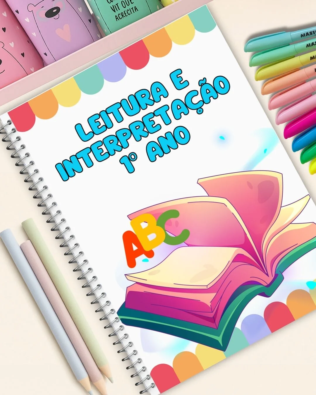 Leiturinhas 1º Ano – Leitura e Interpretação — Alfabetização para 1º ano: O Leiturinhas 1º Ano é um material em PDF cheio…