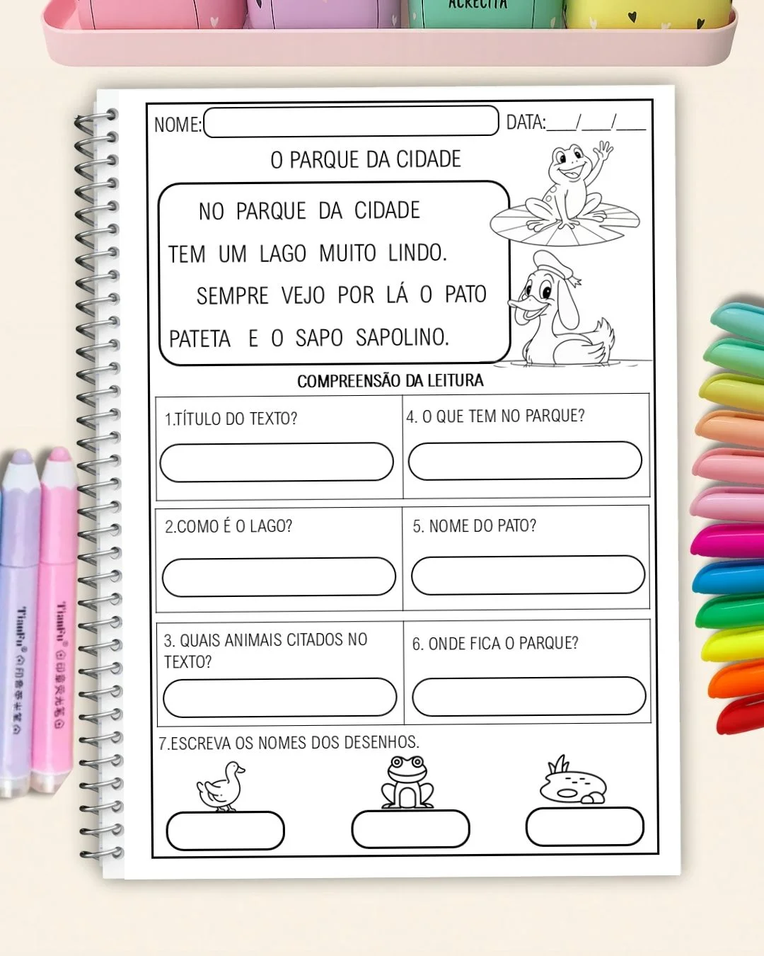 Leiturinhas 1º Ano – Leitura e Interpretação — capa do material