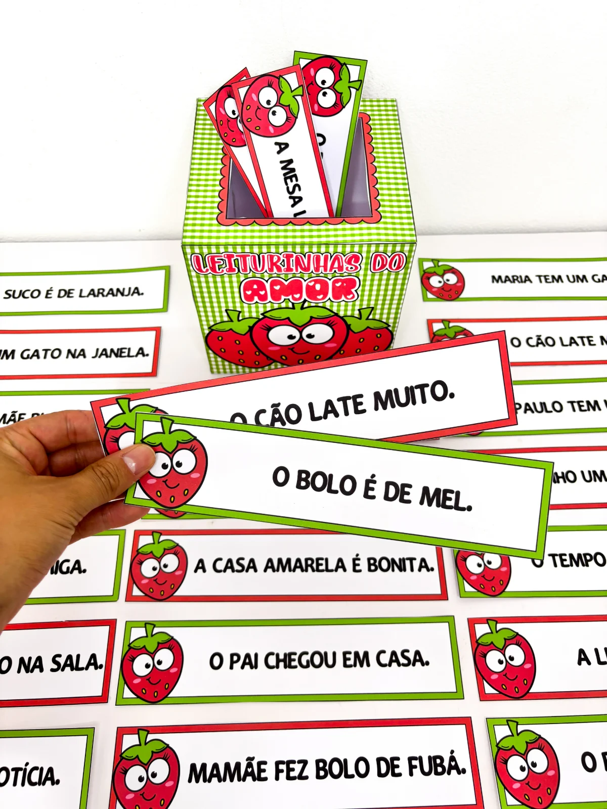 Leiturinhas do Amor - Frases | Alfabetização — amostra 2: Sobre o Leiturinhas do Amor - Frases