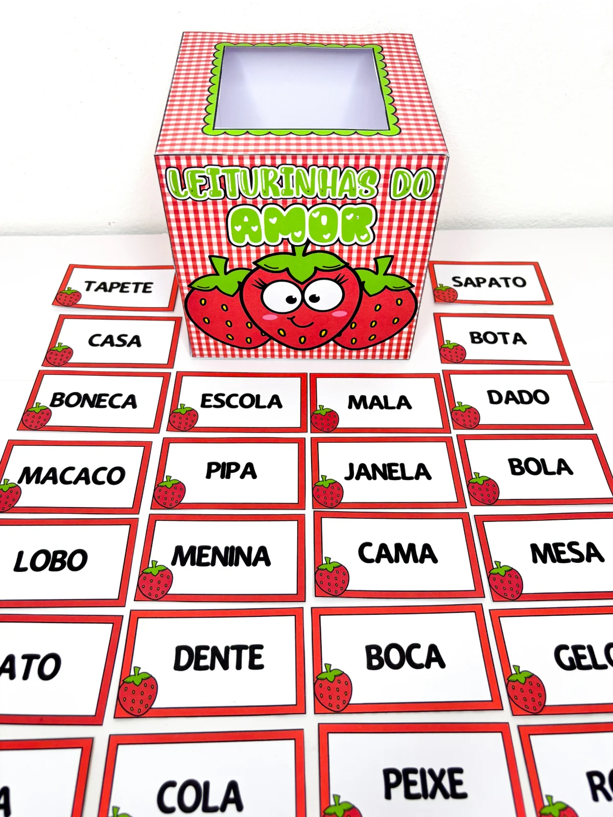 LEITURINHAS DO AMOR - Palavras | Alfabetização — amostra 5: Perfeito para professores que valorizam materiais que encantam…