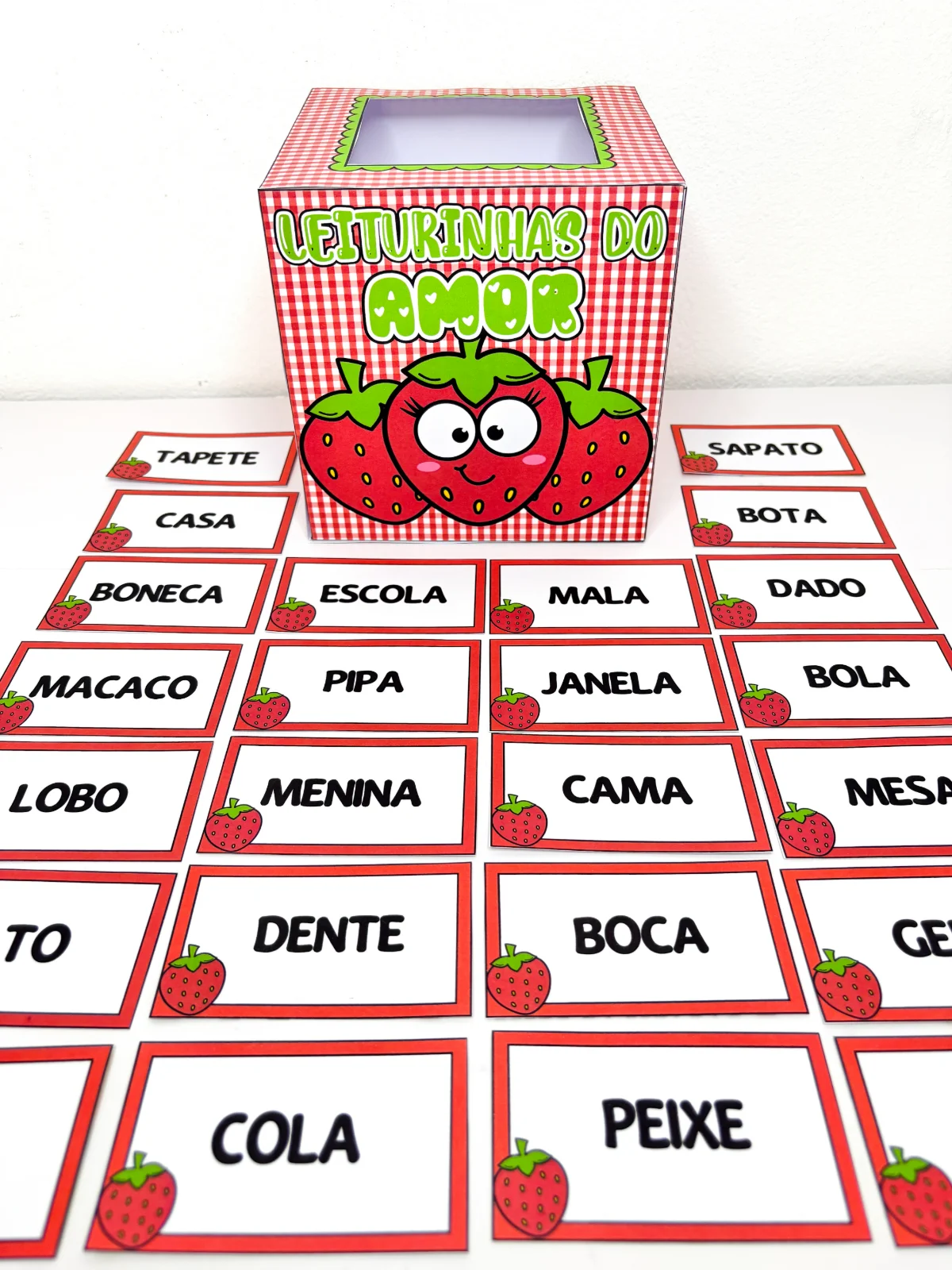 LEITURINHAS DO AMOR - Palavras | Alfabetização — amostra 6: Perfeito para professores que valorizam materiais que encantam…