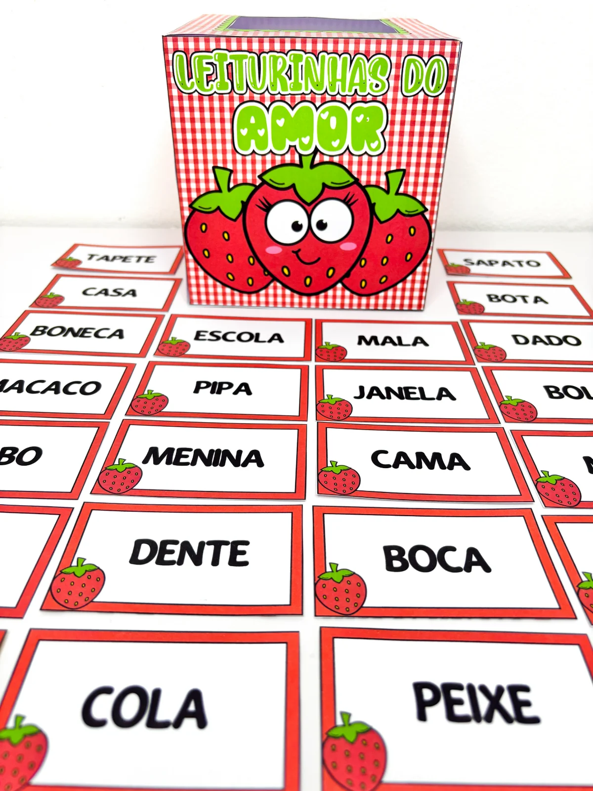 LEITURINHAS DO AMOR - Palavras | Alfabetização — amostra 7: Perfeito para professores que valorizam materiais que encantam…
