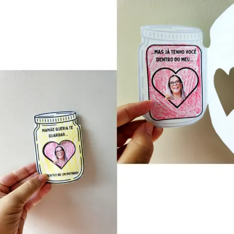 Lembracinha Mamãe Dentro Fo Potinho — amostra 2: UM PRESENTE SIMPLES MAS CHEIO DE AMOR