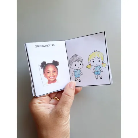 LEMBRACINHA PARA DIA NACIONAL DA EDUCAÇÃO INFANTIL ( LIVRINHO PARA COLORIR) — amostra 2: Uma lembrancinha pedagógica,…