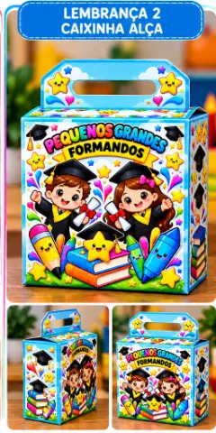 Lembranças de formatura na educação infantil: caixinhas — amostra 4: Para quem é indicado Lembranças de formatura na educação infantil: caixinhas — amostra 4: Para quem é indicado