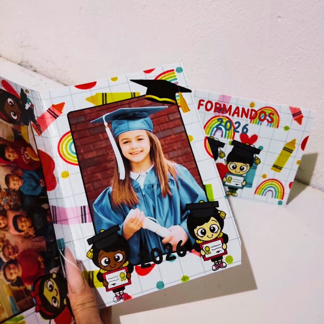 Lembrancinha: álbum de formatura 2026 | Educação Infantil e Anos Iniciais — amostra 2: Sobre o LEMBRANCINHA: ÁLBUM DE…