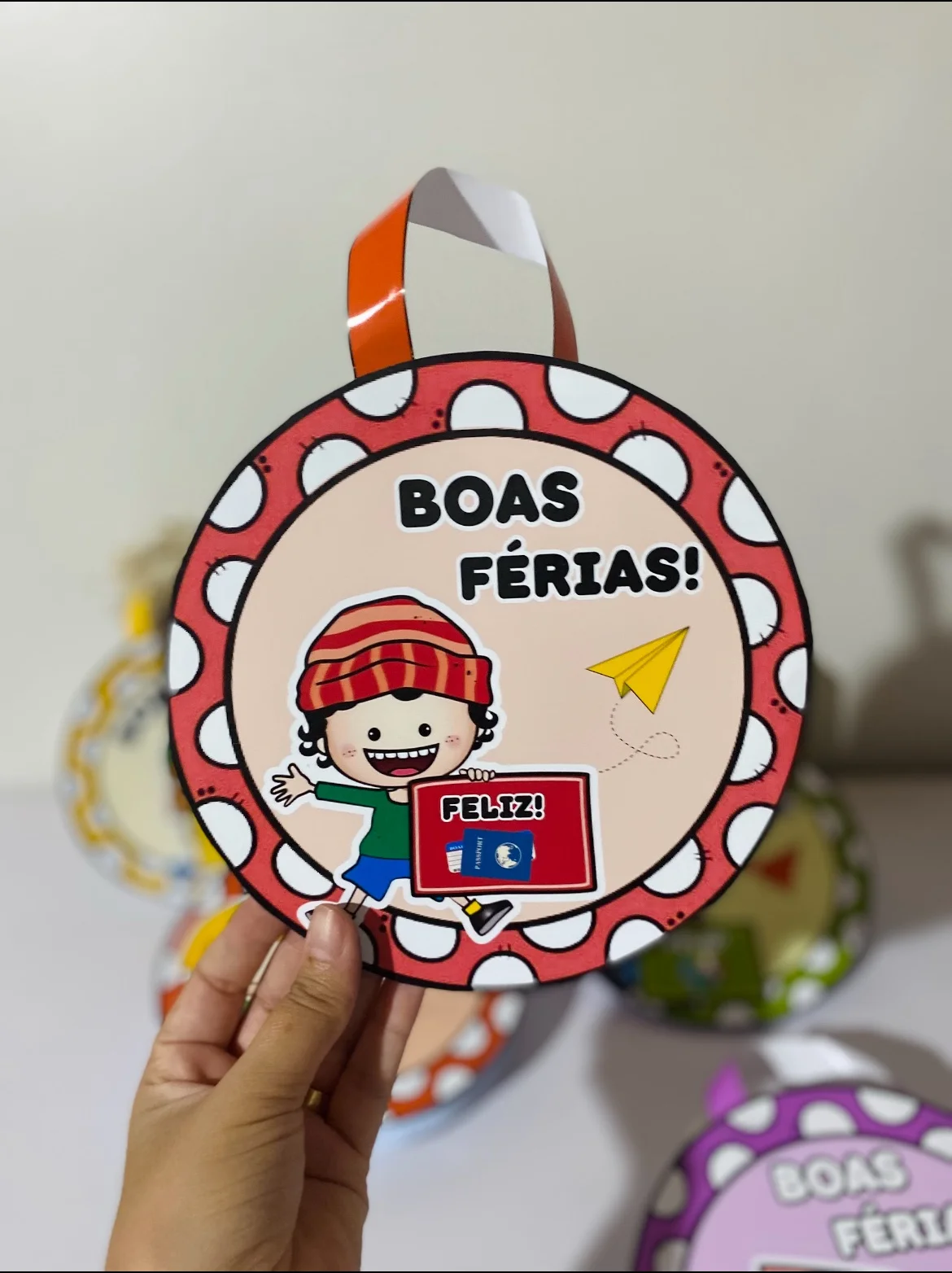 Lembrancinha Boas Férias — amostra 1: Prepare um mimo especial, econômico e super rápido de montar para encerrar o ano…