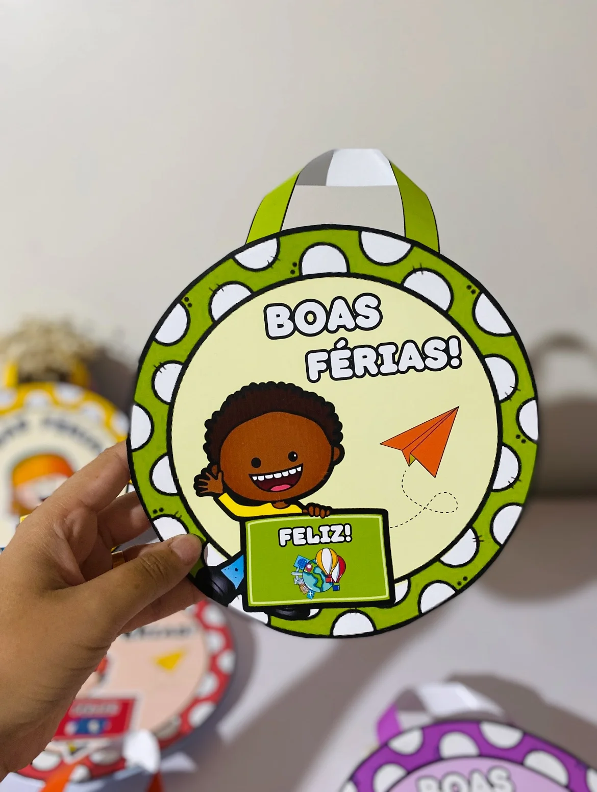 Lembrancinha Boas Férias — amostra 4: Prepare um mimo especial, econômico e super rápido de montar para encerrar o ano…