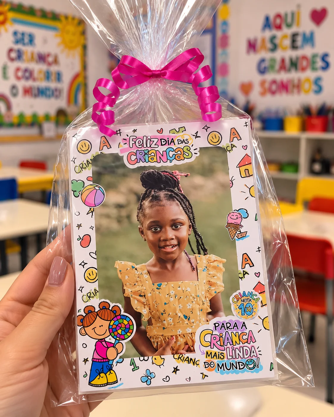 LEMBRANCINHA COM FOTO PARA DIA DAS CRIANÇAS — Datas comemorativas para Educação Infantil: Uma opção linda, personalizada e…