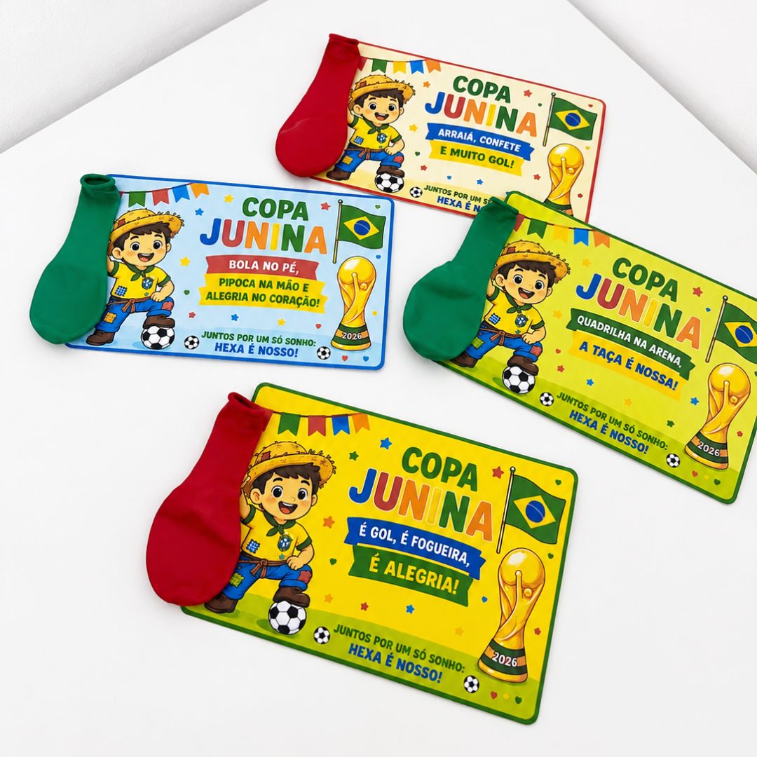 Lembrancinha copa junina – PDF para Imprimir — capa do material