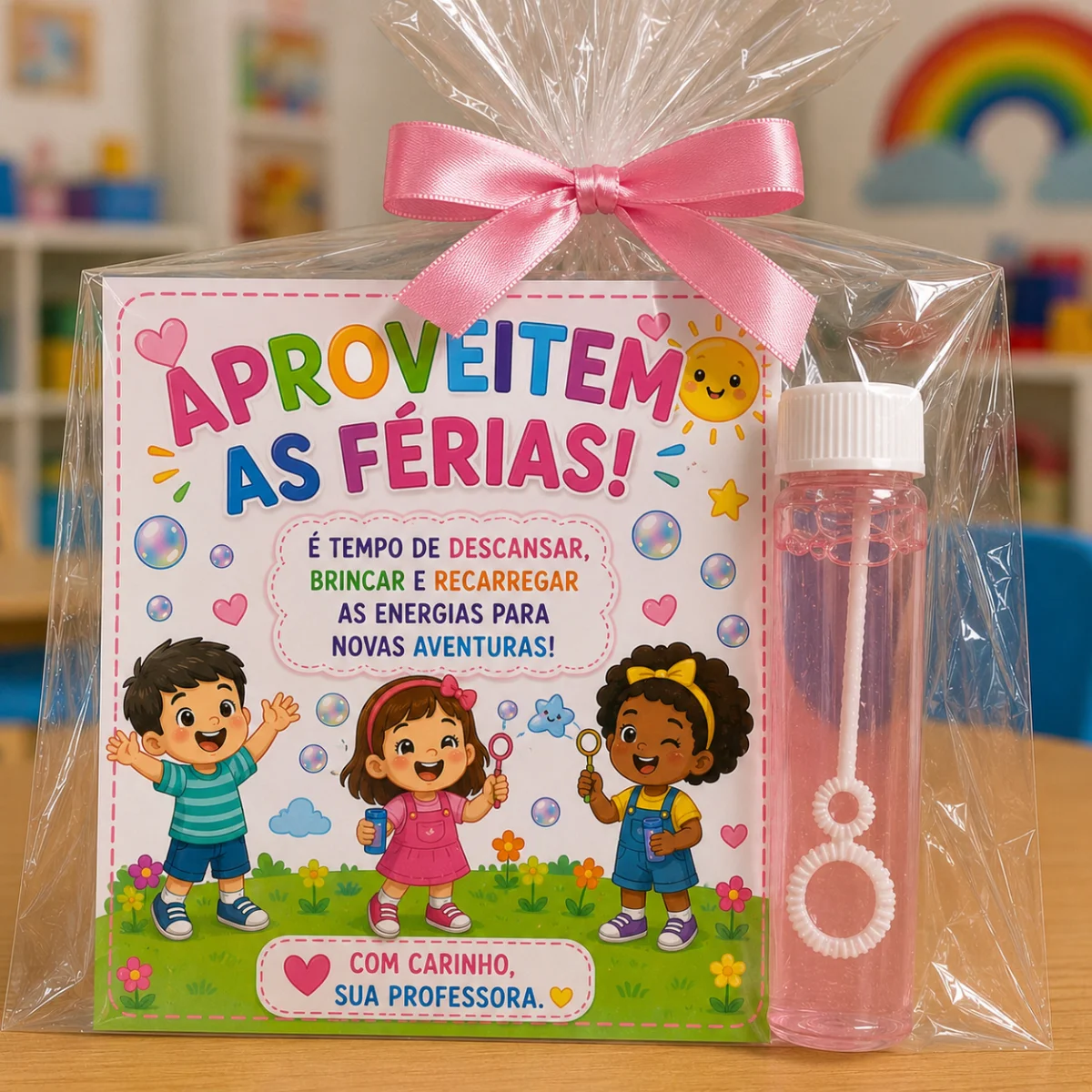 ✨🌈 LEMBRANCINHA DE FÉRIAS - ARQUIVO DIGITAL PDF 🌈✨ — amostra 1: Uma lembrancinha super fofa e encantadora para presentear…