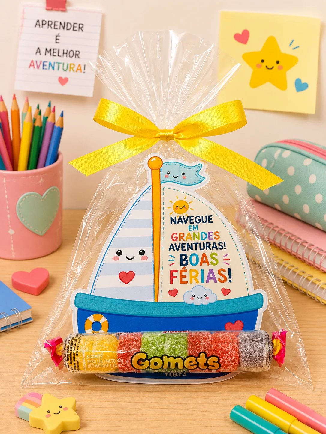 ✨⛵ LEMBRANCINHA DE FÉRIAS – ARQUIVO DIGITAL ⛵✨ — amostra 1: Encante suas crianças com essa lembrancinha super fofa e…