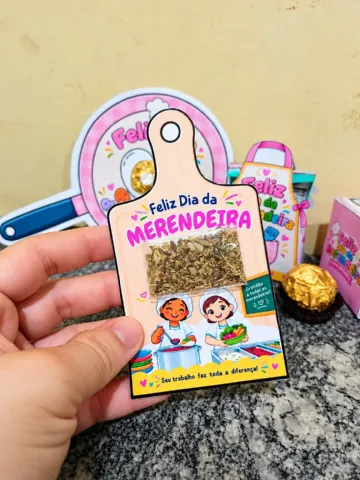 LEMBRANCINHA DIA DA MERENDEIRA - 30 DE OUTUBRO — amostra 1: Uma lembrancinha criativa e delicada para homenagear as…