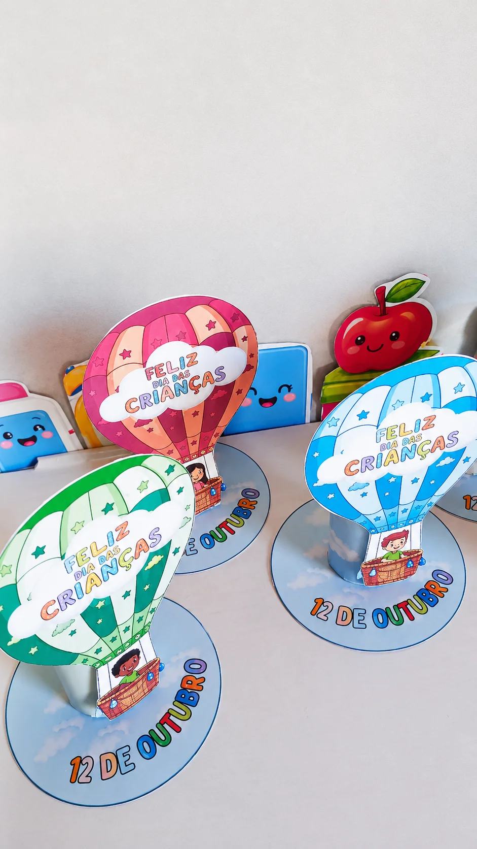 Lembrancinha Dia das Crianças – Educação Infantil e Anos Iniciais — Datas comemorativas para Educação Infantil:…