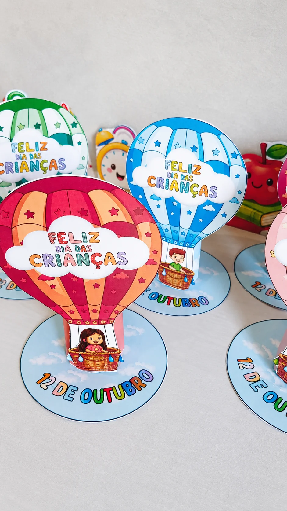 🎁 Lembrancinha Dia das Crianças: Mimo Criativo e Divertido — amostra 2: Como usar em sala de aula