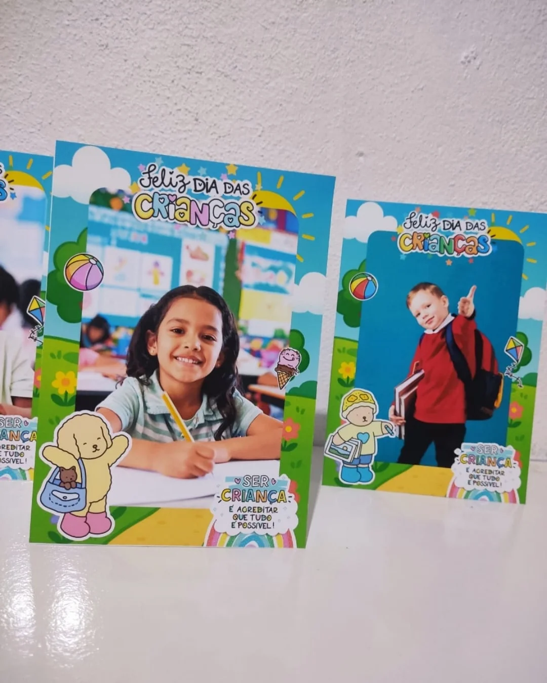 LEMBRANCINHA DIA DAS CRIANÇAS – PORTA-RETRATO BOBBIE GOODS — amostra 6: Que tal presentear os pequenos com uma lembrancinha…