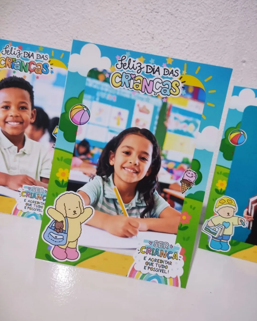 LEMBRANCINHA DIA DAS CRIANÇAS – PORTA-RETRATO BOBBIE GOODS — Alfabetização para Educação Infantil: Que tal presentear os…
