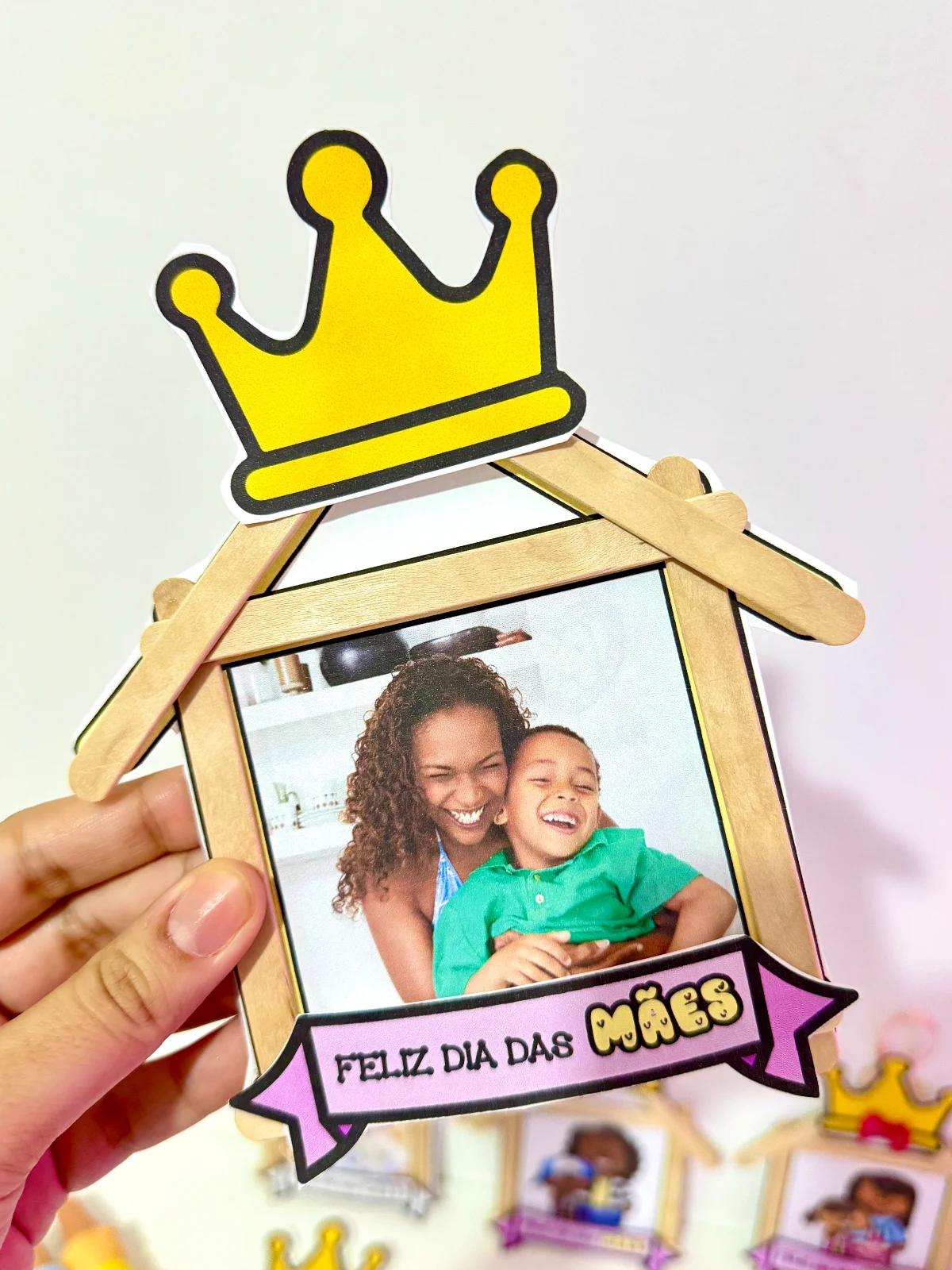 Lembrancinha Dia das Mães: Atividade Interativa com Palitos — Datas comemorativas para Educação Infantil: Surpreenda com…
