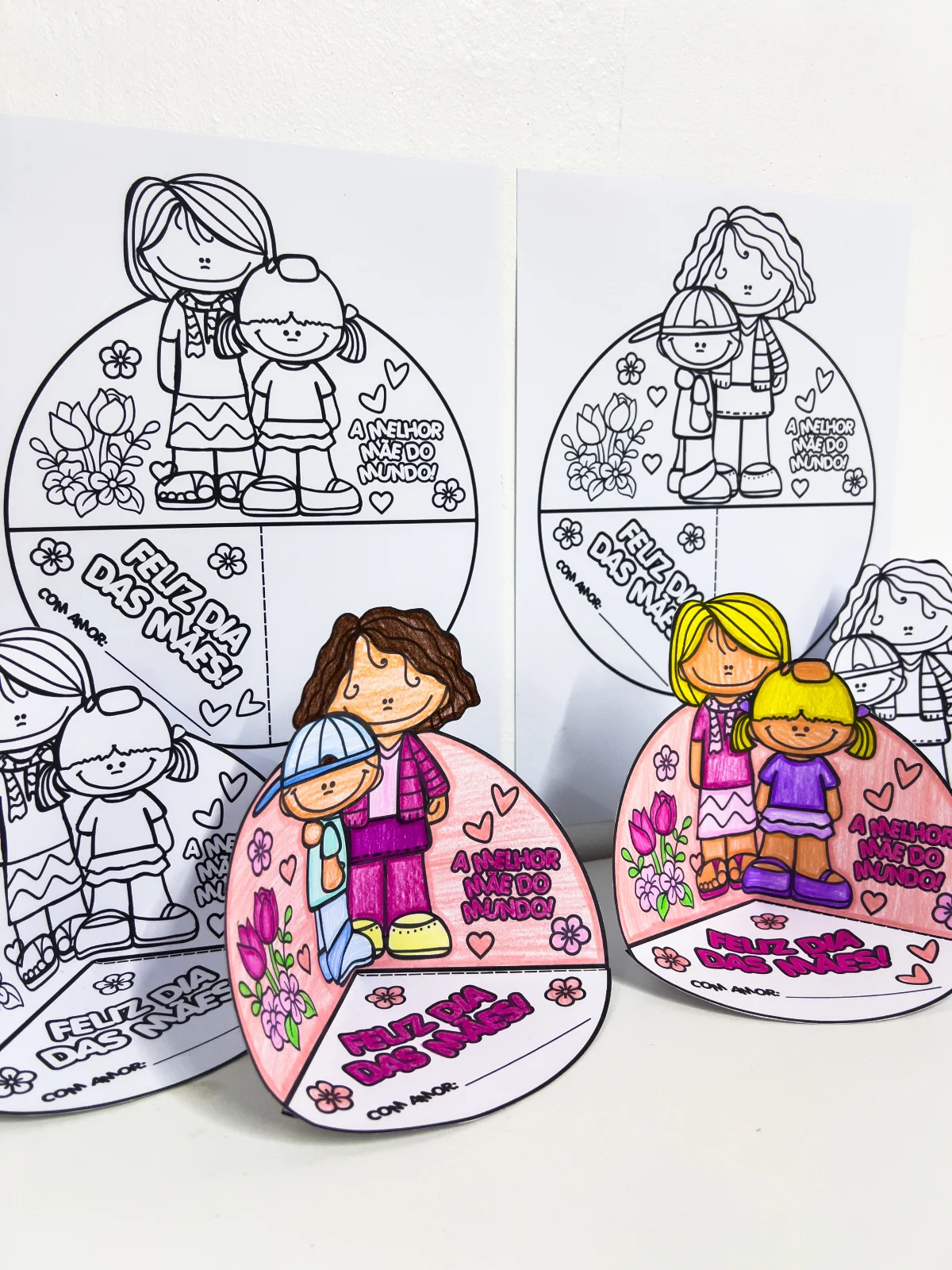 Lembrancinha Dia das Mães para Colorir – Atividade Interativa para Imprimir — capa do material