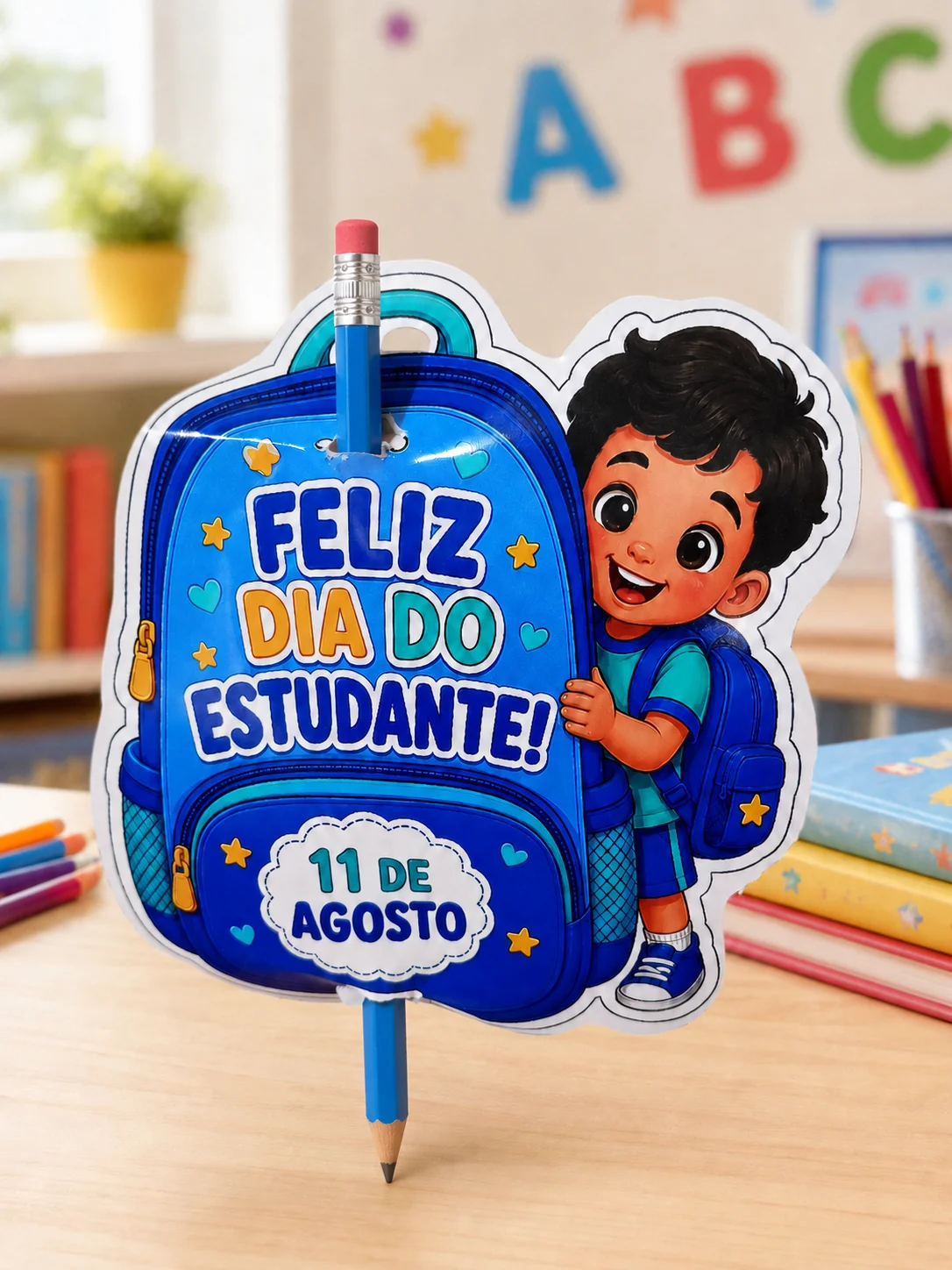 🎒✨ LEMBRANCINHA DIA DO ESTUDANTE ✨🎒 — amostra 1: Uma opção linda, econômica e cheia de carinho para presentear seus…