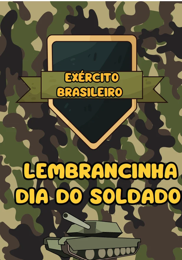 LEMBRANCINHA DIA DO SOLDADO – UM KIT COMPLETO - LUDICA — capa do material