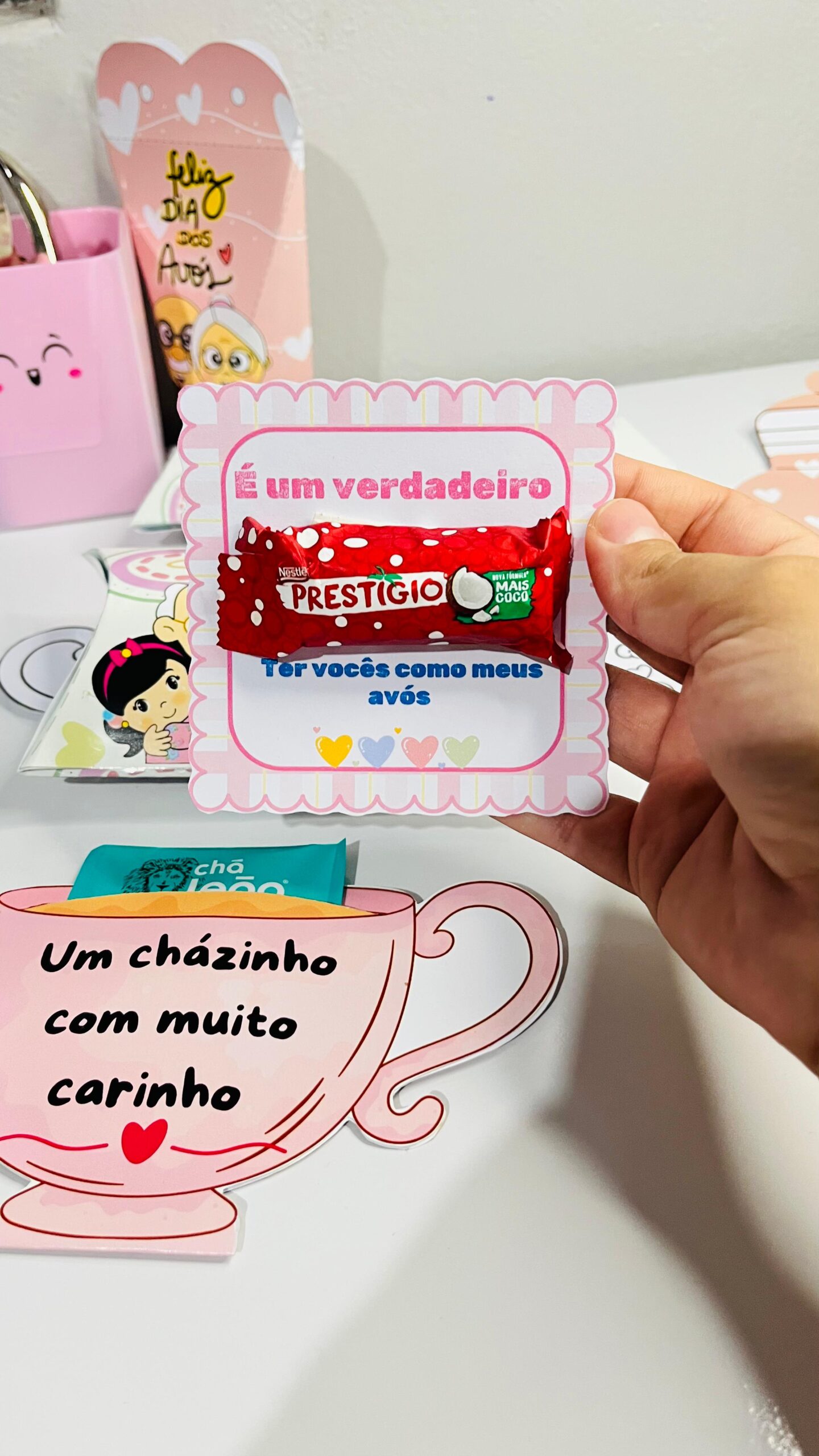 Lembrancinha: dia dos avós – Material Pedagógico — capa do material