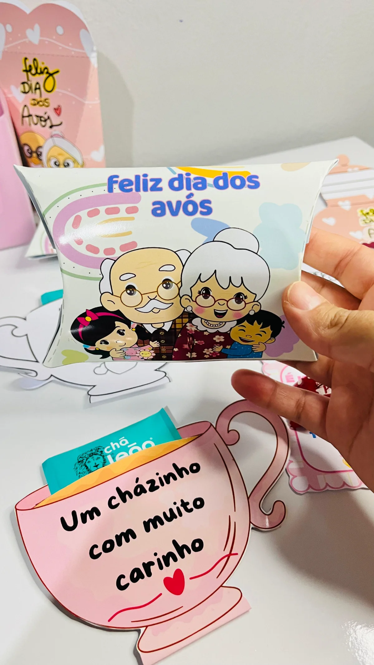 Lembrancinha Dia dos Avós — amostra 6: Surpreenda os vovôs e as vovós com uma lembrancinha delicada e cheia de carinho