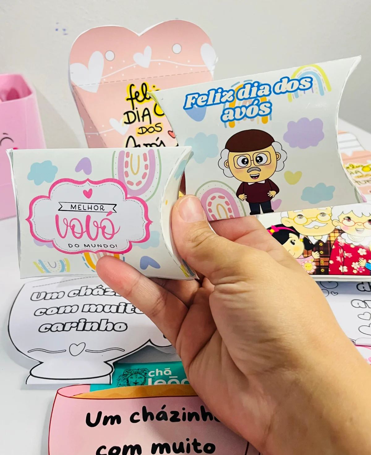 Lembrancinha Dia dos Avós — capa do material