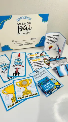 Lembrancinha Dia Dos Pais – Material Pedagógico — amostra 3: O kit é lúdico, fácil de montar e transmite mensagens…