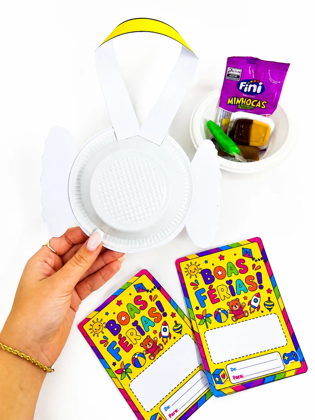 Lembrancinha Doces para as Férias – Material Pedagógico — amostra 1: O que vem no material