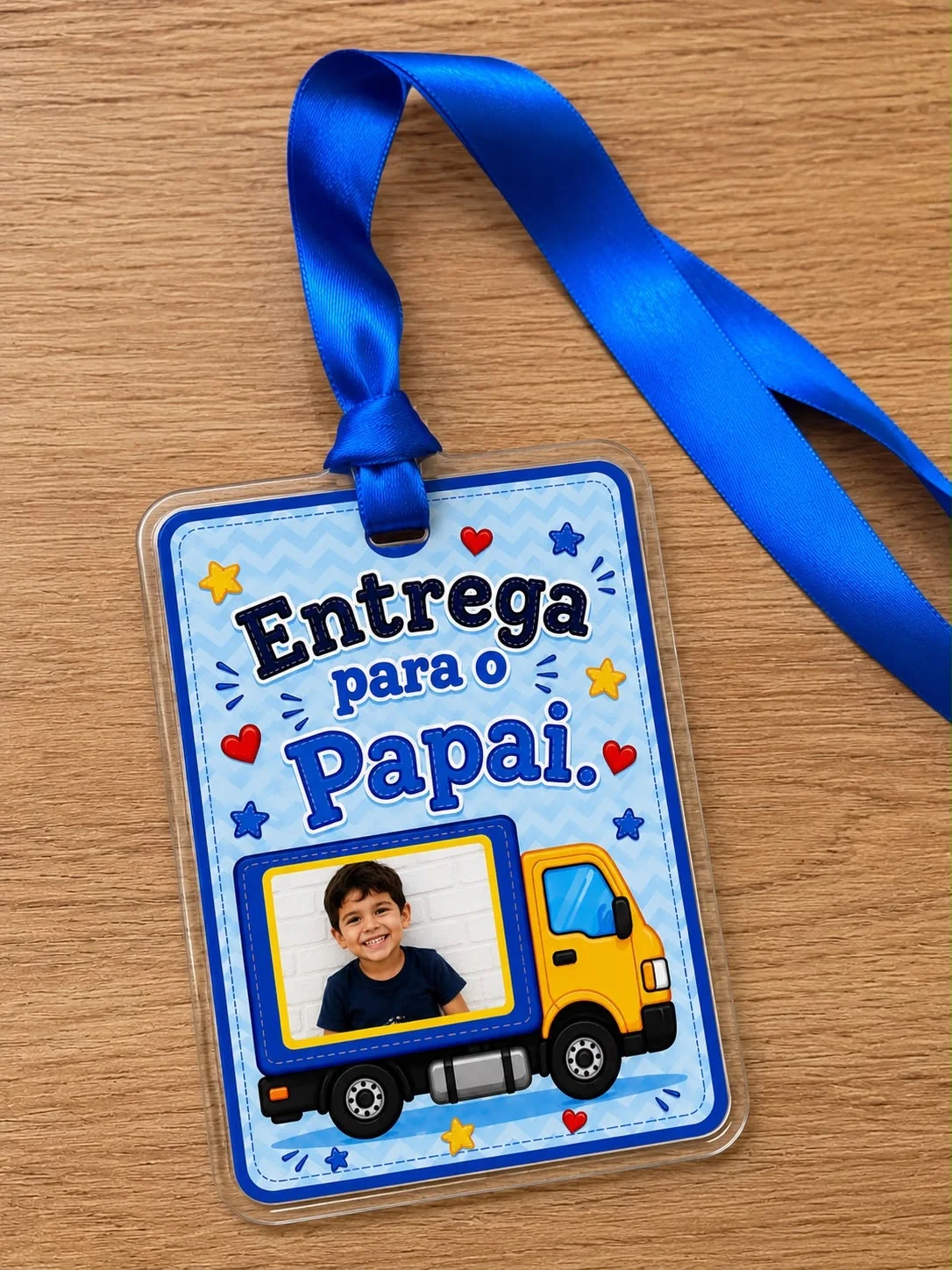 Lembrancinha entrega para o papai — Datas comemorativas para Todas as séries: 🚚 *Chaveiro e Pingente Personalizado –…