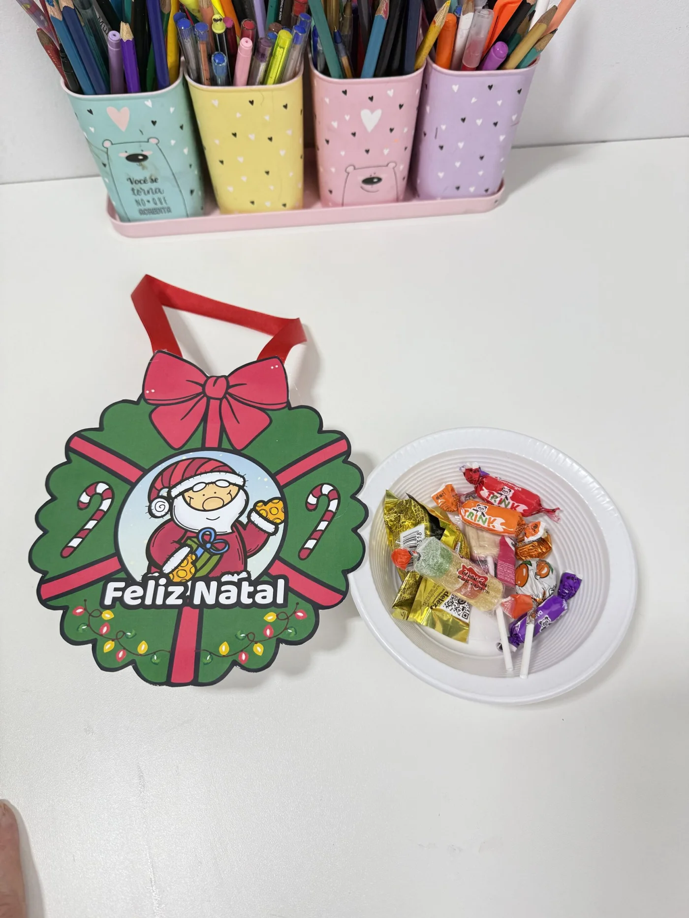 Lembrancinha Guirlanda de Natal — amostra 1: Natal com muito encanto