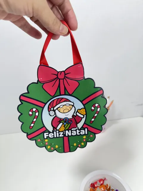 Lembrancinha Guirlanda de Natal — capa do material