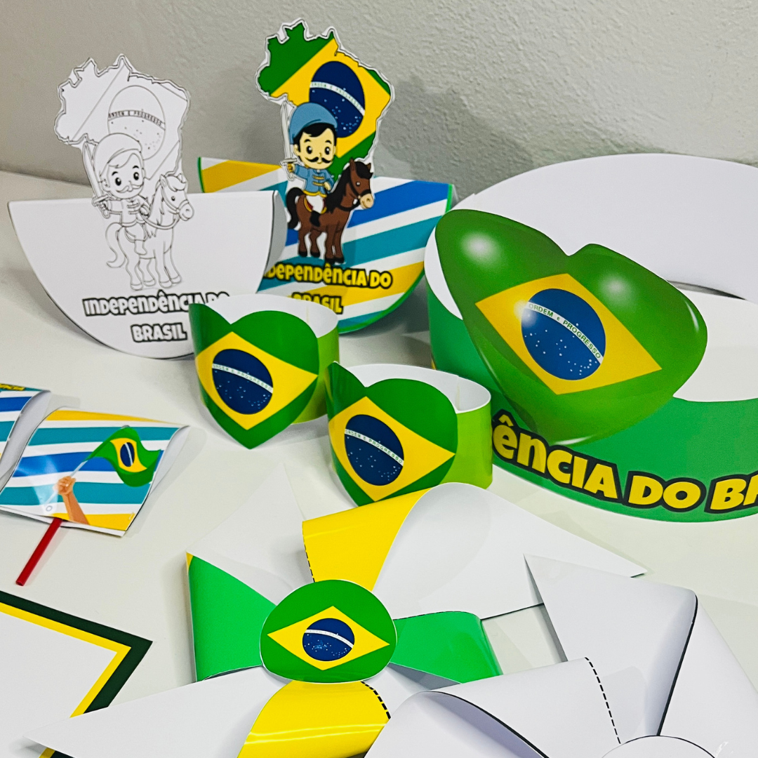 Lembrancinha : independência do brasil – PDF para Imprimir — Datas comemorativas para Todas as séries: *Lembrancinha Semana…