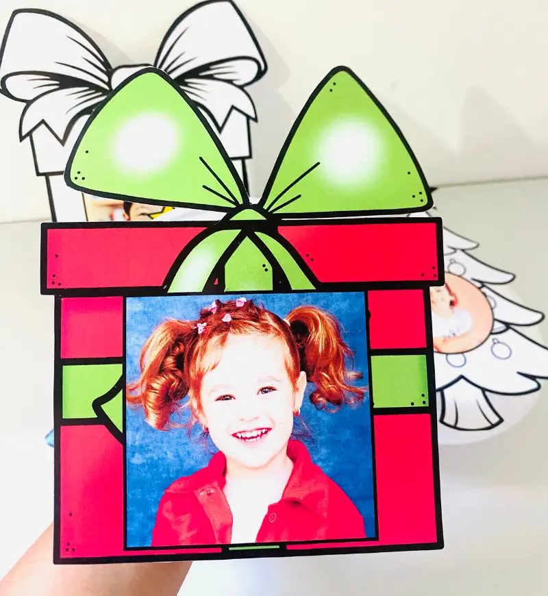 Lembrancinha Natalina com Pratinhos e Foto para Personalizar — amostra 3: Como preparar e usar em sala