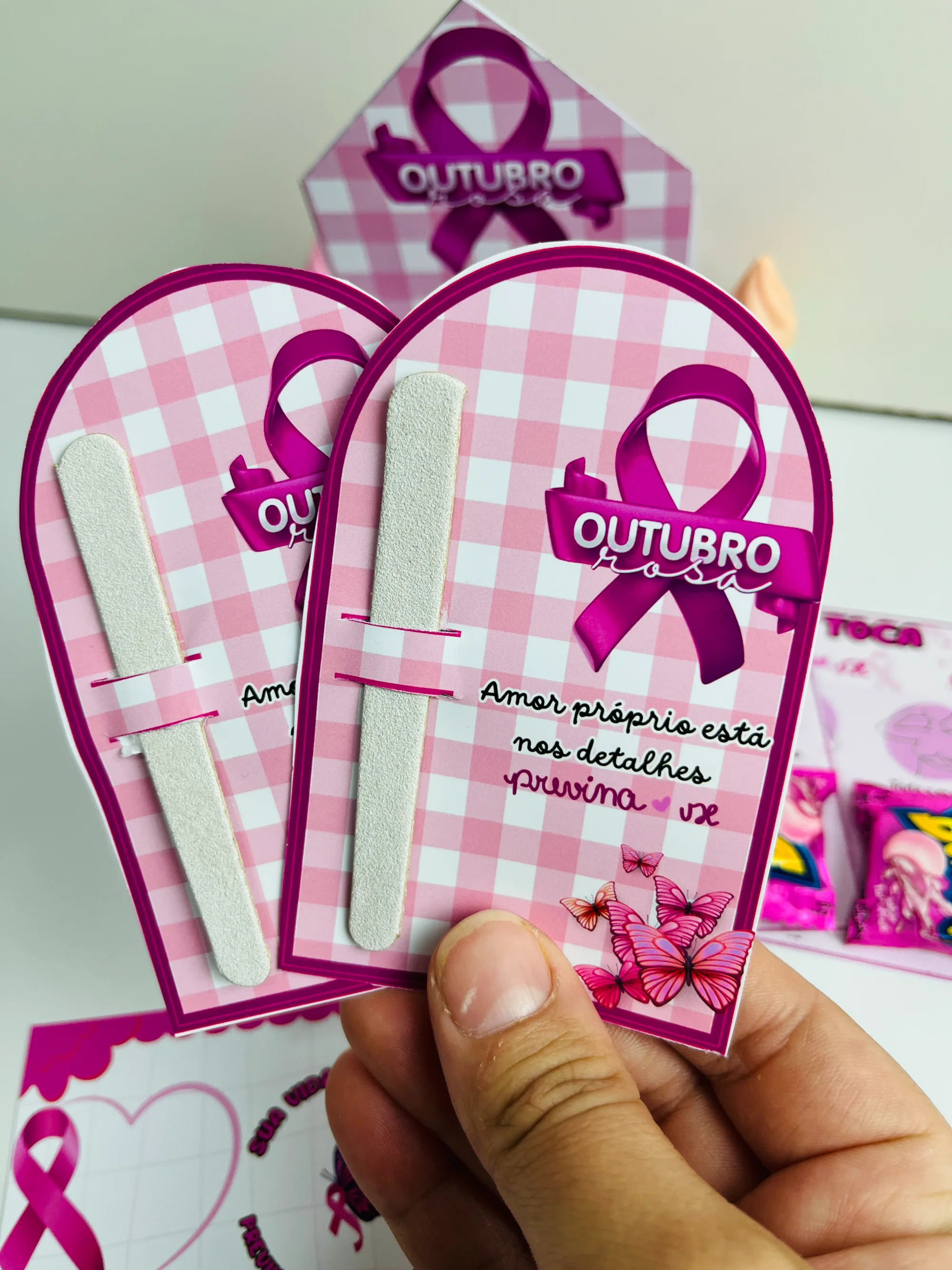 LEMBRANCINHA OUTUBRO ROSA – ANOS INICIAIS - ATIVIDADE LUDICA💗 — capa do material