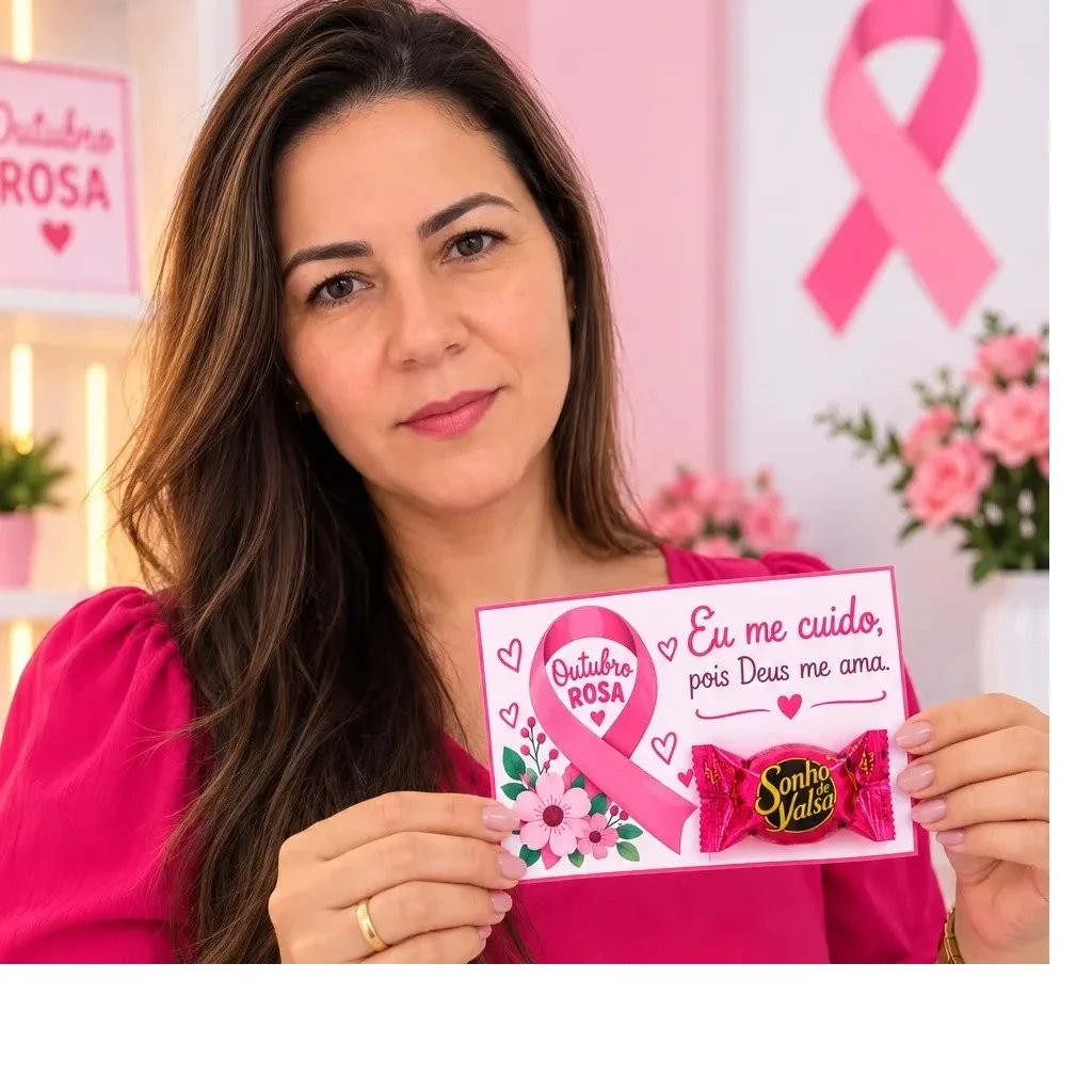 Lembrancinha Outubro Rosa para Igreja – Cartão para Bombom em PDF — amostra 2: “Eu me cuido, pois Deus me ama.” Lembrancinha Outubro Rosa para Igreja – Cartão para Bombom em PDF — amostra 2: “Eu me cuido, pois Deus me ama.”