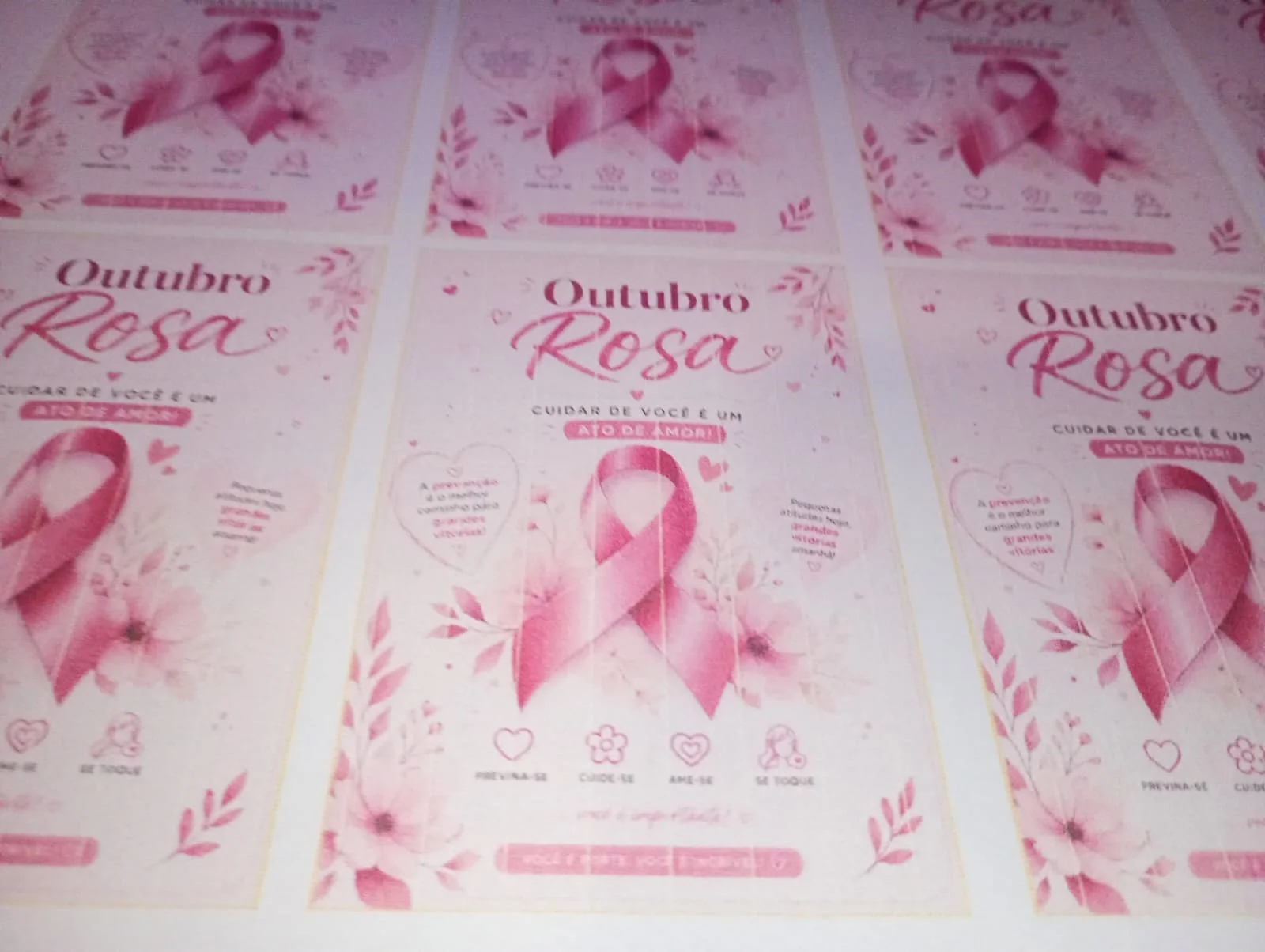 LEMBRANCINHA OUTUBRO ROSA PRONTO PARA IMPRIMIR pdf — amostra 5: Lembrancinha Outubro Rosa pronta para imprimir em PDF