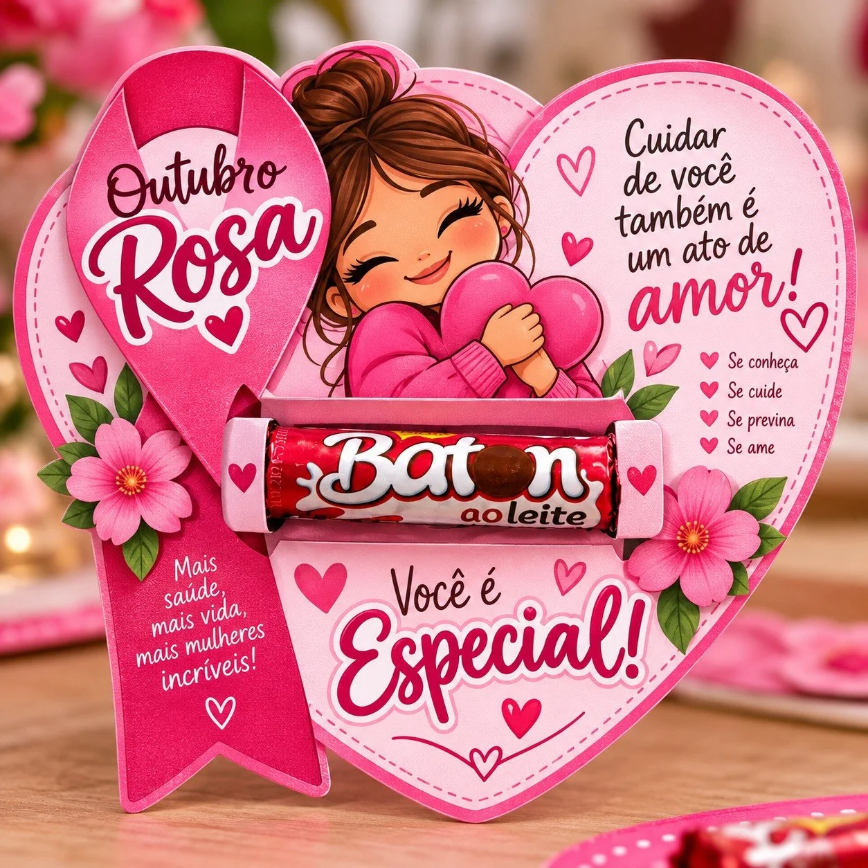 LEMBRANCINHA OUTUBRO ROSA – VOCÊ É ESPECIAL! — capa do material