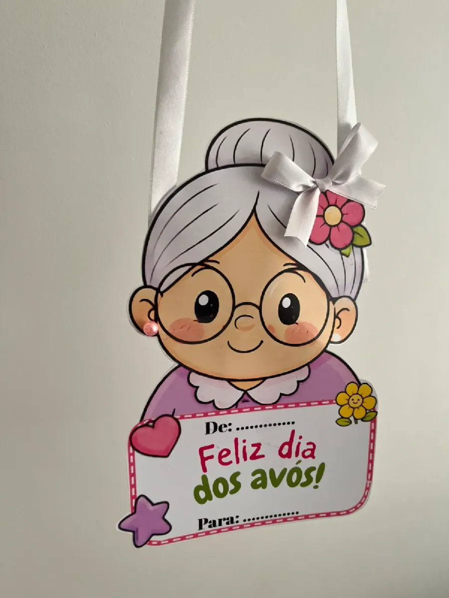 Lembrancinha Para O Dia Dos Avós ( Plaquinhas Personalizadas) — Datas comemorativas para Educação Infantil: "Vovó e vovô…
