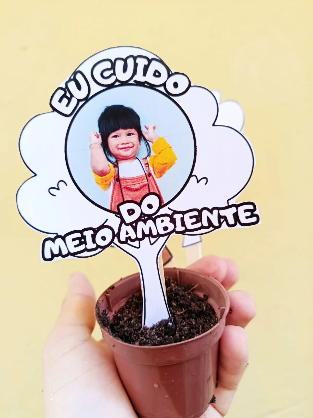 Lembrancinha Pedagógica – Eu Cuido do Meio Ambiente — amostra 5: Uma lembrancinha pedagógica encantadora para trabalhar a…