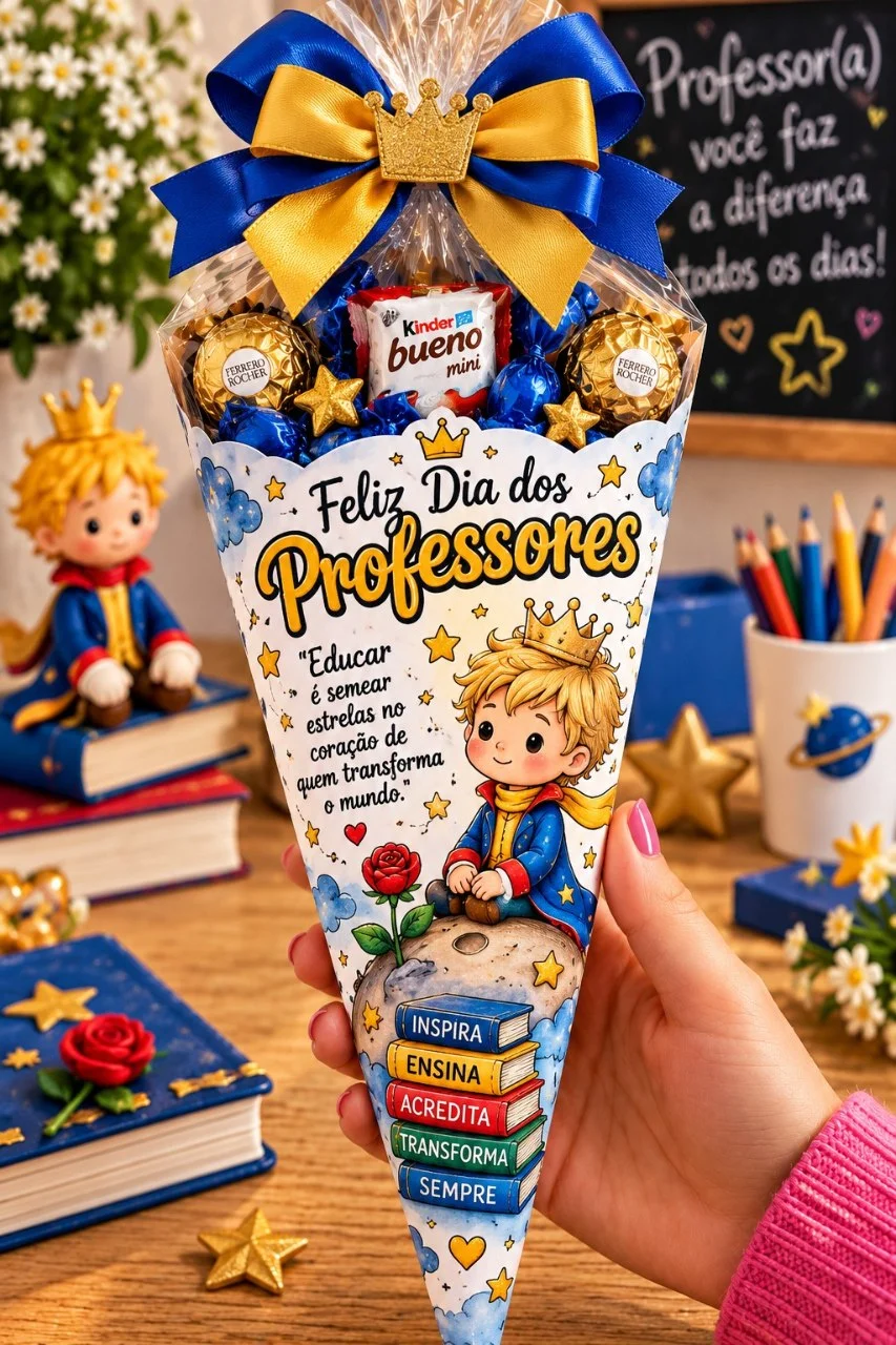 LEMBRANCINHA PEQUENO PRÍNCIPE – DIA DOS PROFESSORES! — capa do material