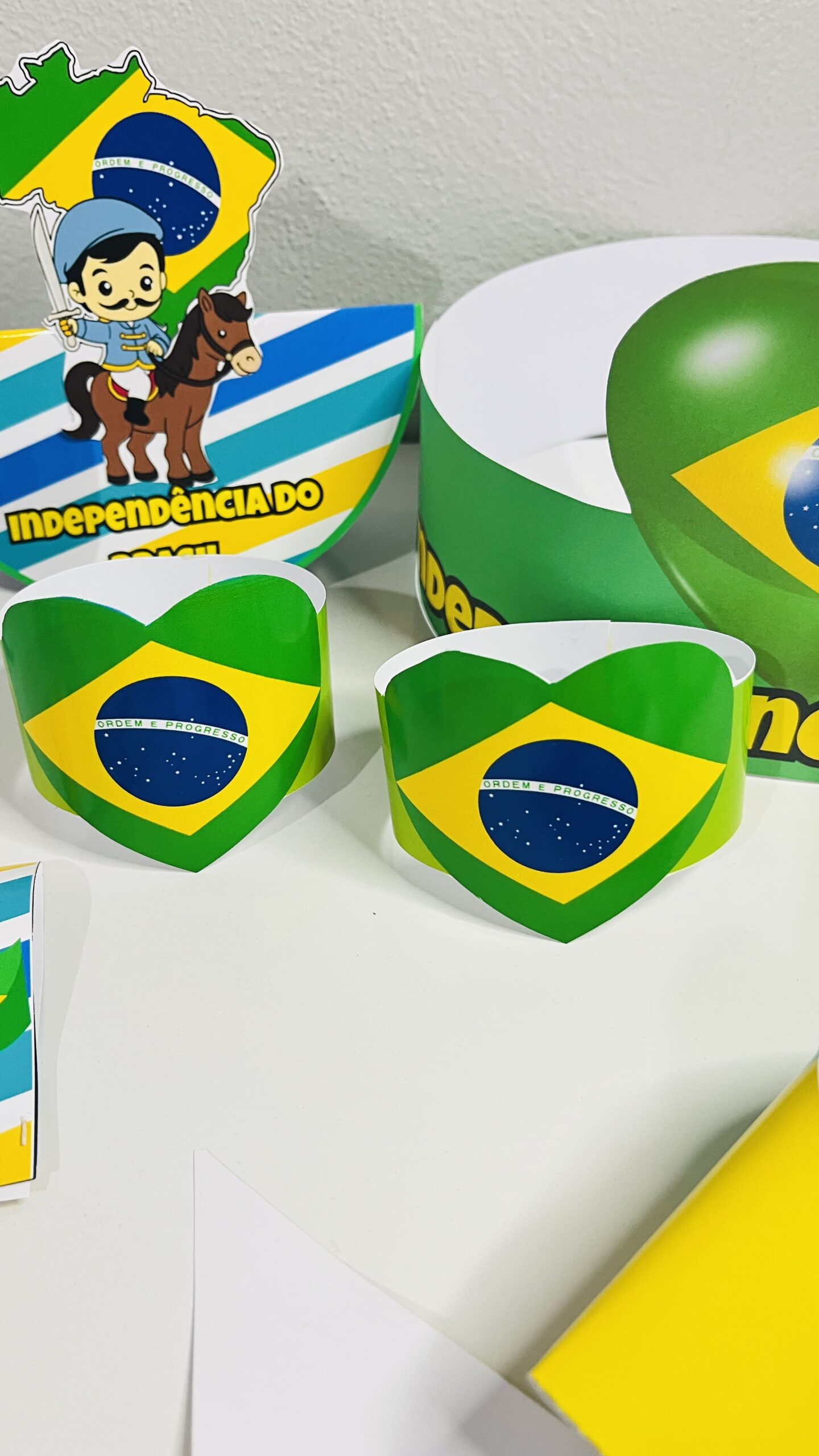 Lembrancinha semana da pátria – PDF para Imprimir — amostra 2: Formato e entrega