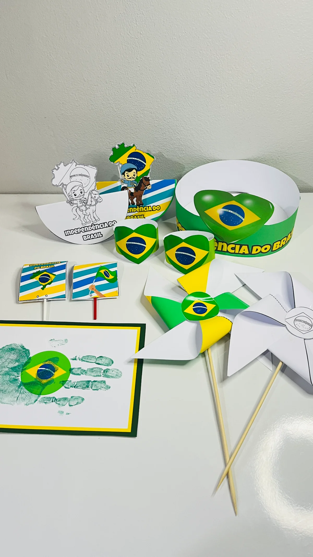 Lembrancinha Semana da Pátria – PDF para Imprimir — capa do material