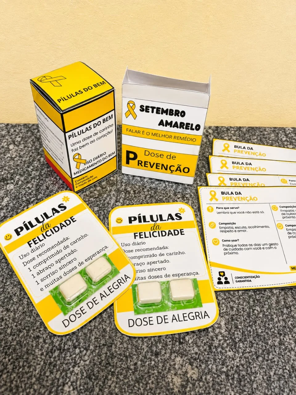Lembrancinha Setembro Amarelo 💛 (PLR Consumidor final) — Alfabetização para Educação Infantil: 💛KIT LEMBRANCINHA SETEMBRO…