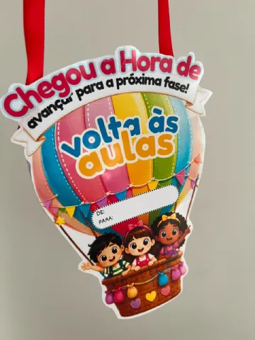Lembrancinha volta as aulas – Material Pedagógico — amostra 3: Chegou a hora de avançar para a próxima fase