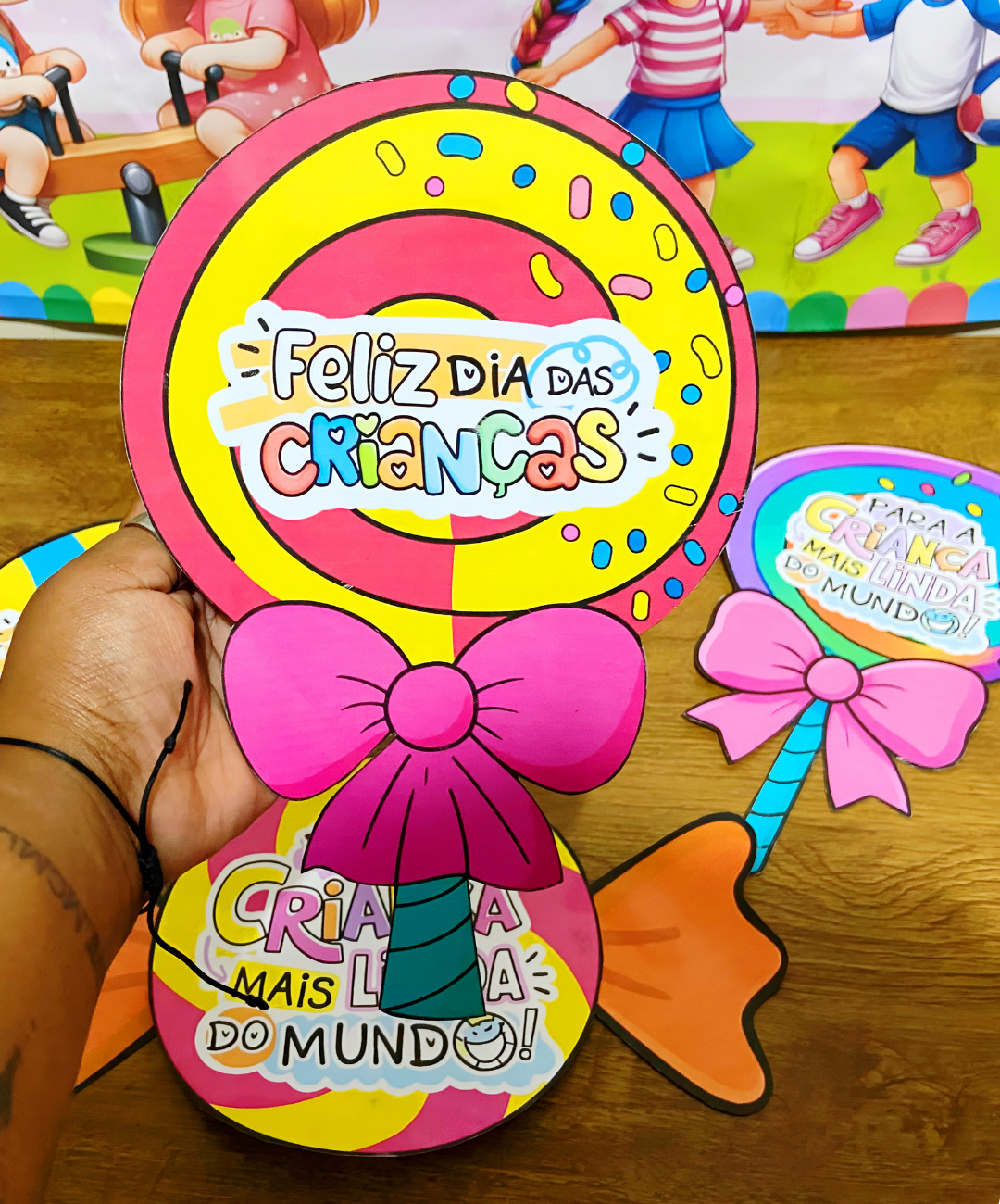 Lembrancinhas de Dia das Crianças para imprimir — amostra 4: Para quem este material é indicado