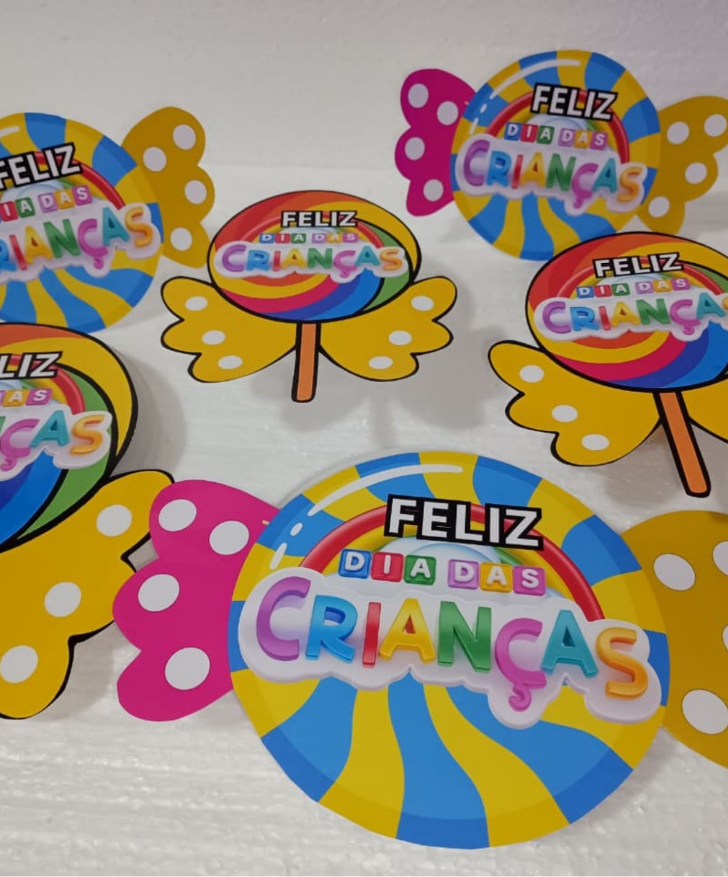 Lembrancinhas de Dia das Crianças para imprimir — amostra 1: Uma entrega especial sem começar pela criação da arte