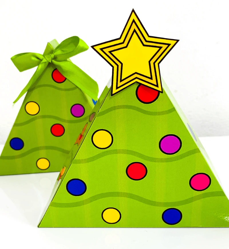 Lembrancinhas de Natal: kit em PDF para imprimir — amostra 2: O que vem no material